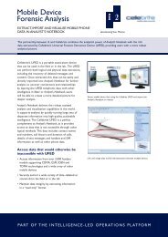 Mobile Device Forensic Analysis - Visual Analysis