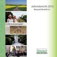 Jahresbricht 2012 Naturpark Nordeifel