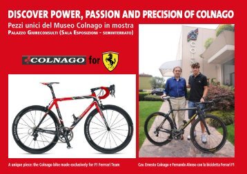 Pezzi unici del Museo Colnago in mostra - Ficts Federation