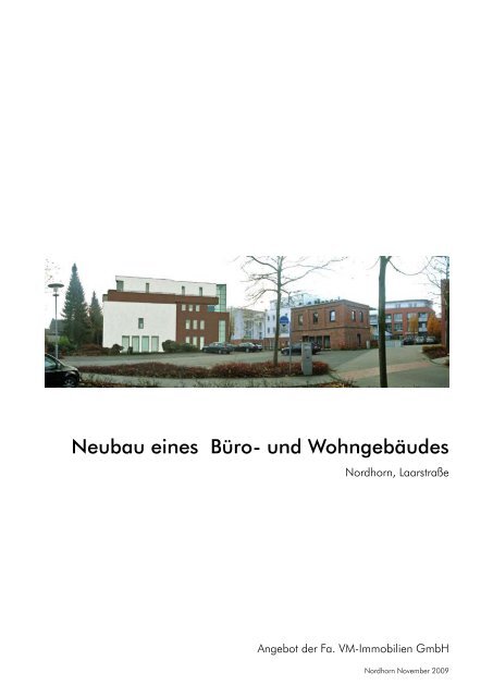 Neubau eines Büro- und Wohngebäudes - Vm-nordhorn.de