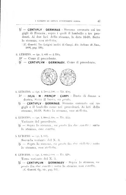 Rivista italiana di numismatica e scienze affini - Medievalcoinage.com