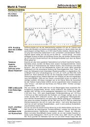 Markt & Trend - Raiffeisen Club