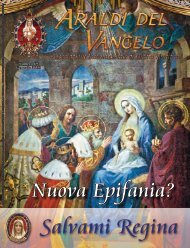 Rivista Araldi del Vangelo - Salvamiregina.It