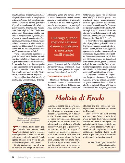 Rivista Araldi del Vangelo - Salvamiregina.It