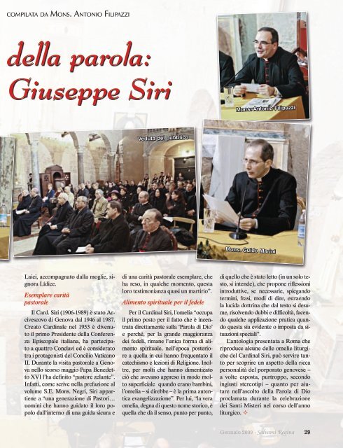 Rivista Araldi del Vangelo - Salvamiregina.It