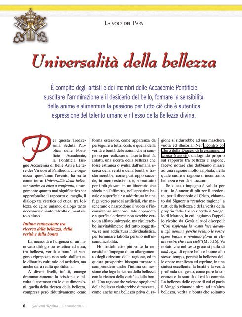 Rivista Araldi del Vangelo - Salvamiregina.It