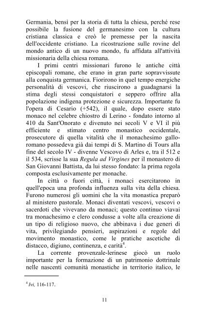 9 Una Regola obbediente al Vangelo. Gli aspetti dell'obbedienza e ...