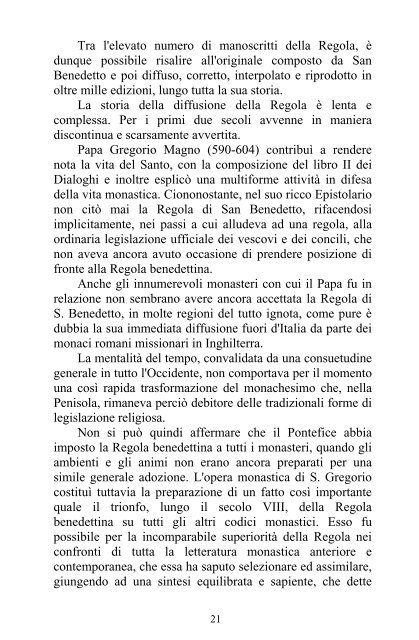 9 Una Regola obbediente al Vangelo. Gli aspetti dell'obbedienza e ...