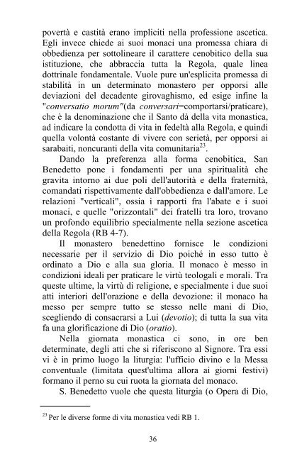 9 Una Regola obbediente al Vangelo. Gli aspetti dell'obbedienza e ...