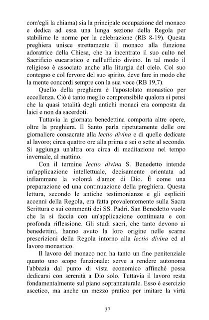 9 Una Regola obbediente al Vangelo. Gli aspetti dell'obbedienza e ...