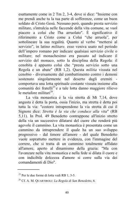 9 Una Regola obbediente al Vangelo. Gli aspetti dell'obbedienza e ...