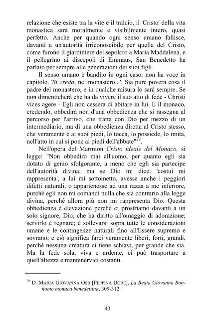 9 Una Regola obbediente al Vangelo. Gli aspetti dell'obbedienza e ...