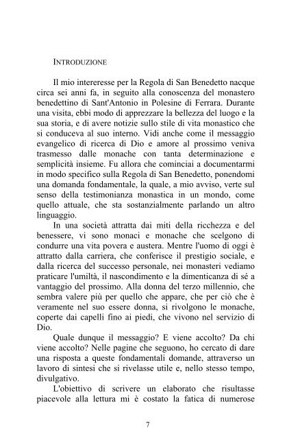 9 Una Regola obbediente al Vangelo. Gli aspetti dell'obbedienza e ...