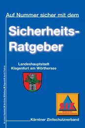 Sicherheitsratgeber Klagenfurt - Sicherheits-Informations-Zentrum