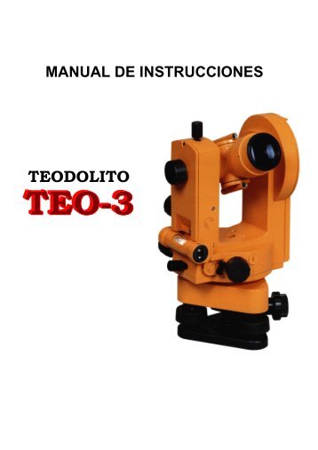 Manual Teo-3 - Sutop