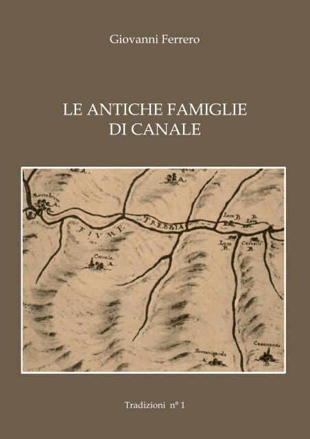 Le antiche famiglie di Canale - Valdaveto.net