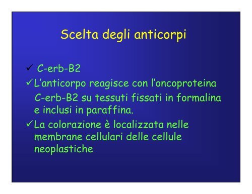 Immunoistochimica e Biologia Molecolare - Università degli Studi di ...