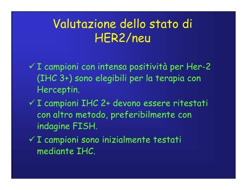 Immunoistochimica e Biologia Molecolare - Università degli Studi di ...