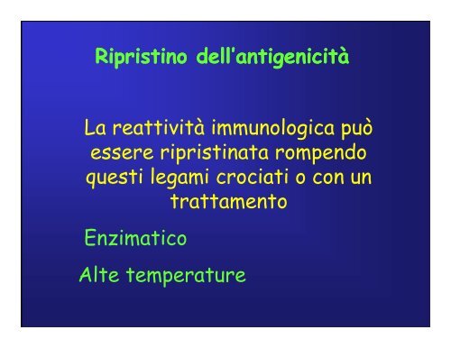 Immunoistochimica e Biologia Molecolare - Università degli Studi di ...