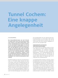tunnel Cochem: Eine knappe angelegenheit - VMT GmbH