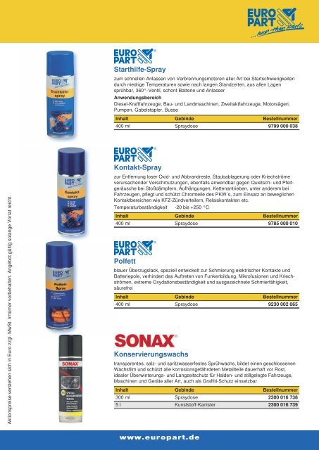 Batteriepreise verstehen sich zuzüglich aktuellem ... - Weweler Parts