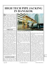 HIGH TECH PIPE JACKING IN BANGKOK - VMT GmbH