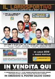 clicca qui per l'elenco completo delle edicole - Lariosport