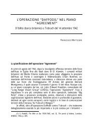 l'operazione “daffodil” nel piano “agreement” - Marina Militare