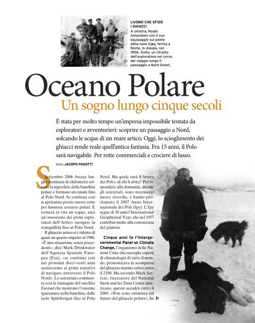 Dossier Polo: Oceano Polare - Jacopo Pasotti