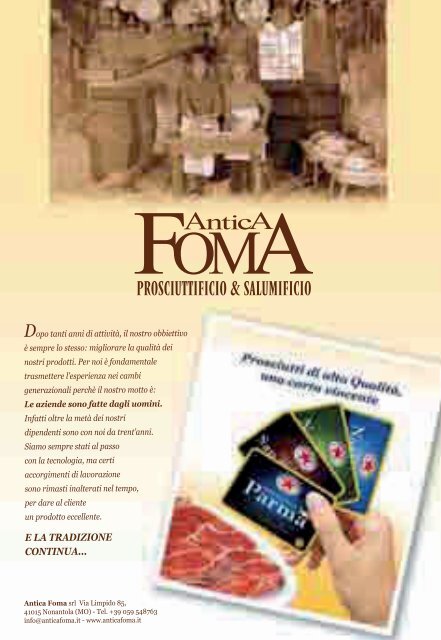 Nr. 1/2012 - Gennaio - Febbraio - 2012 - Ristorazione e Catering