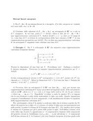 Sistemi lineari omogenei. 1) Sia S : Ax = b un sistema lineare in n ...