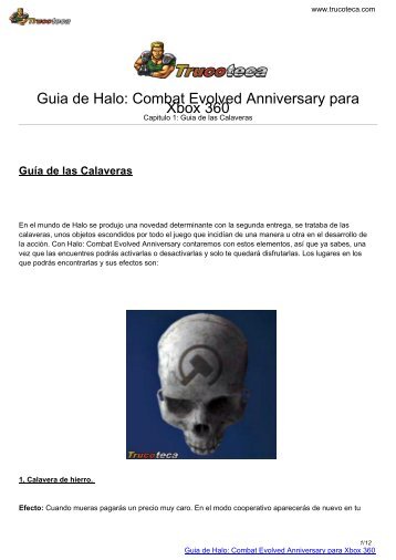 Guia de Halo: Combat Evolved Anniversary para ... - Trucoteca.com