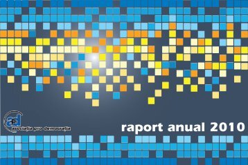 Descarca raportul in format PDF - Asociatia Pro Democratia