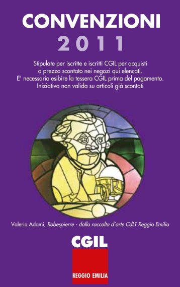 Convenzioni - CGIL REGGIO EMILIA
