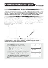 Coordinate cartesiane e polari - Sharp