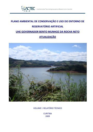 Plano Diretor de Foz do Areia - Instituto Ambiental do Paraná ...