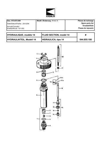 Hydraulic Section - EPAC NZ