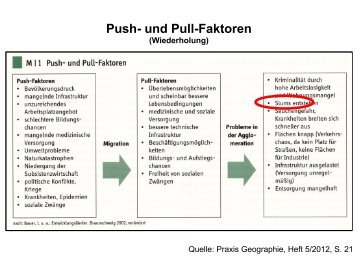 Push- und Pull-Faktoren