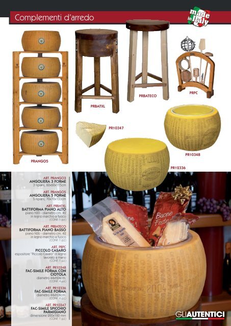 Gadget Parmigiano Reggiano