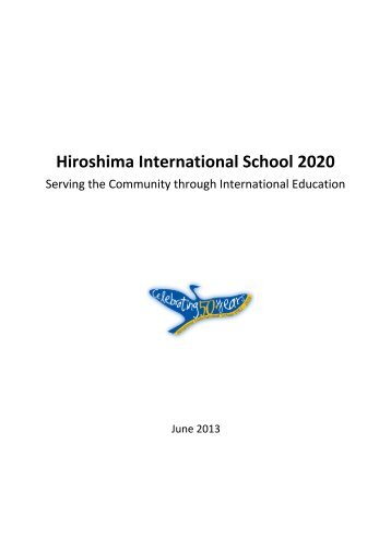 Hiroshima International School 2020