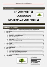 SF COMPOSITES CATALOGUE COLLES