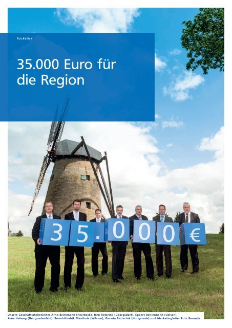 Jahresbericht 2011 - Volksbank Niedergrafschaft eG