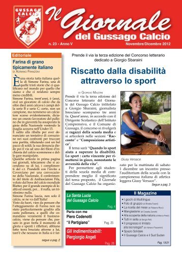 GIORNALE n. 23 - gussago calcio