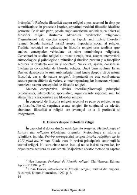 FILOSOFIA I ISTORIA RELIGIILOR - Andrei Gabur