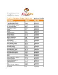 Pen Payer List Primary Eyecare Network