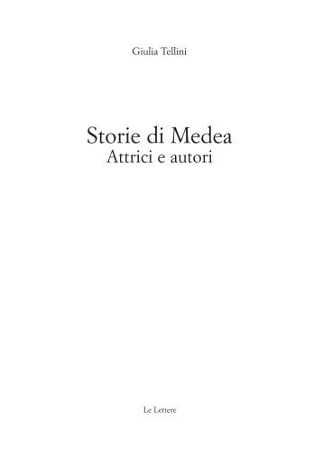 Storie di Medea - Casa editrice Le Lettere
