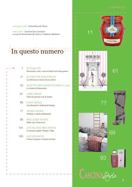 MAGAZINE DEL USTO - Cascina San Cassiano S.p.a.