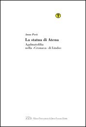 La statua di Atena. Agalmatofilia nella «Cronaca» di Lindos - ISBN ...