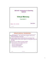 L. Virtual Memory
