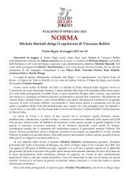 NORMA Michele Mariotti dirige il capolavoro di Vincenzo Bellini